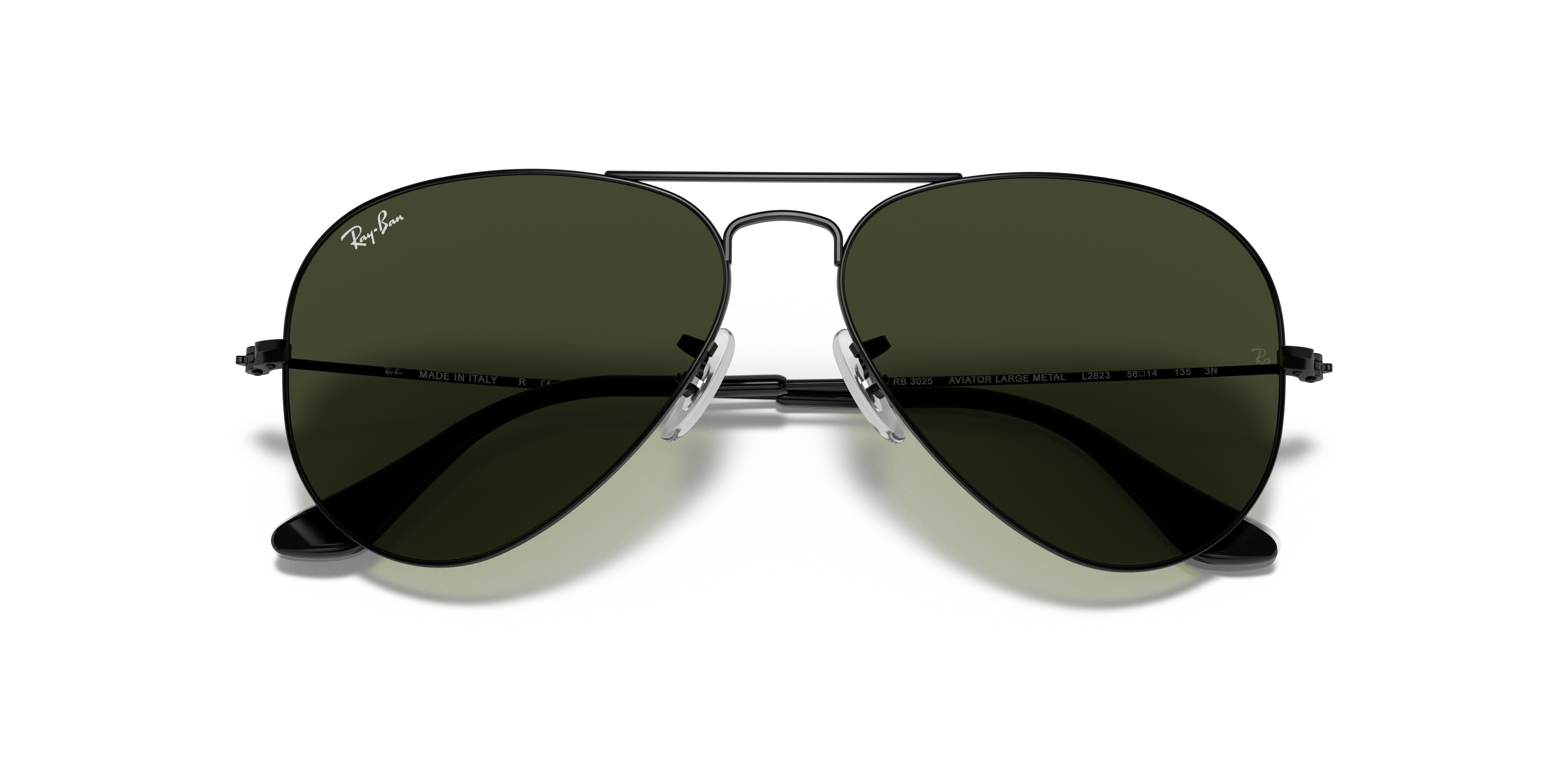 Ray-ban rb3025 aviatore grande metallo L2823 58