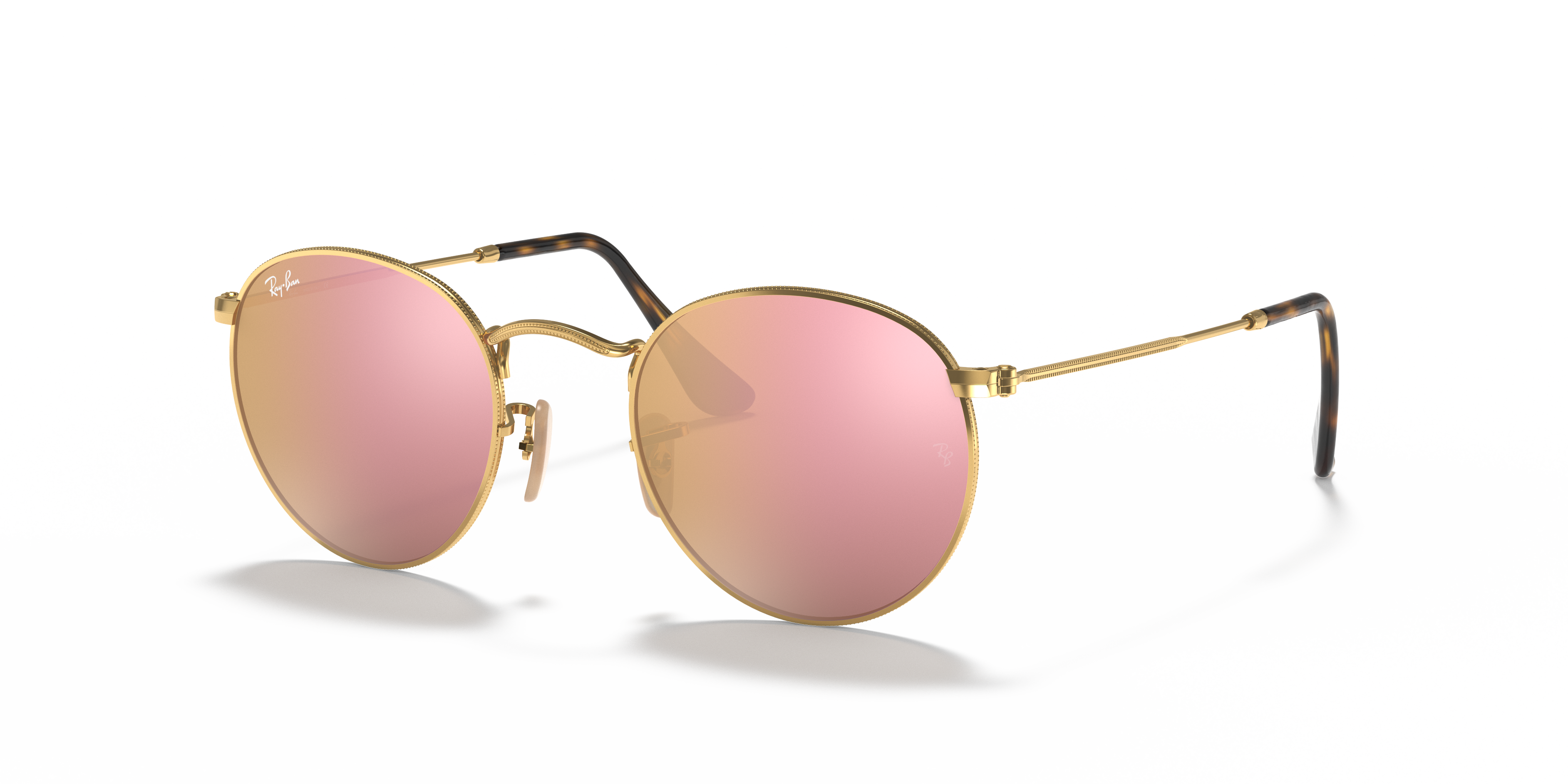 RAY-BAN RB3447N ROUND METAL 001/Z2 50