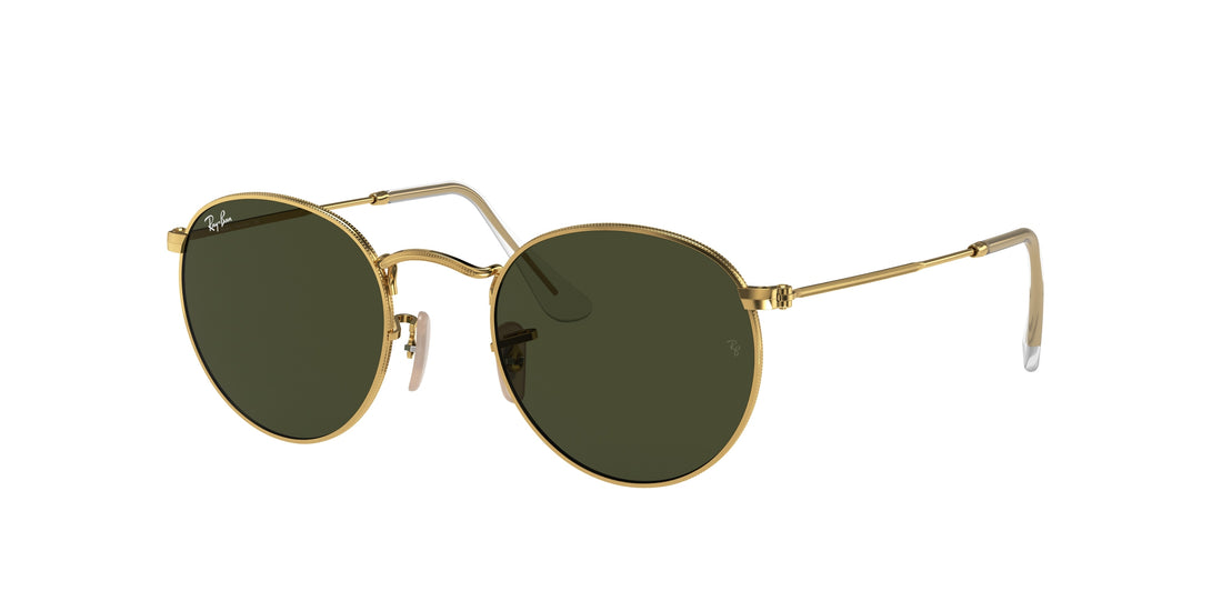 Óculos de sol ray-ban rb3447 round metal 001 masculino tamanho 53mm - Vista principal