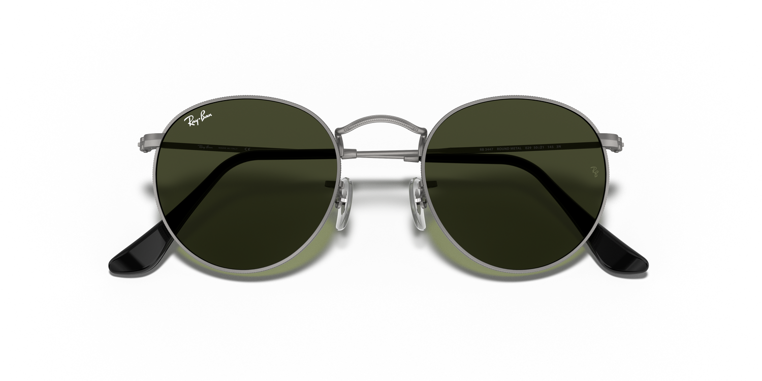 RAY-BAN RB3447 ROUND METAL 29 50