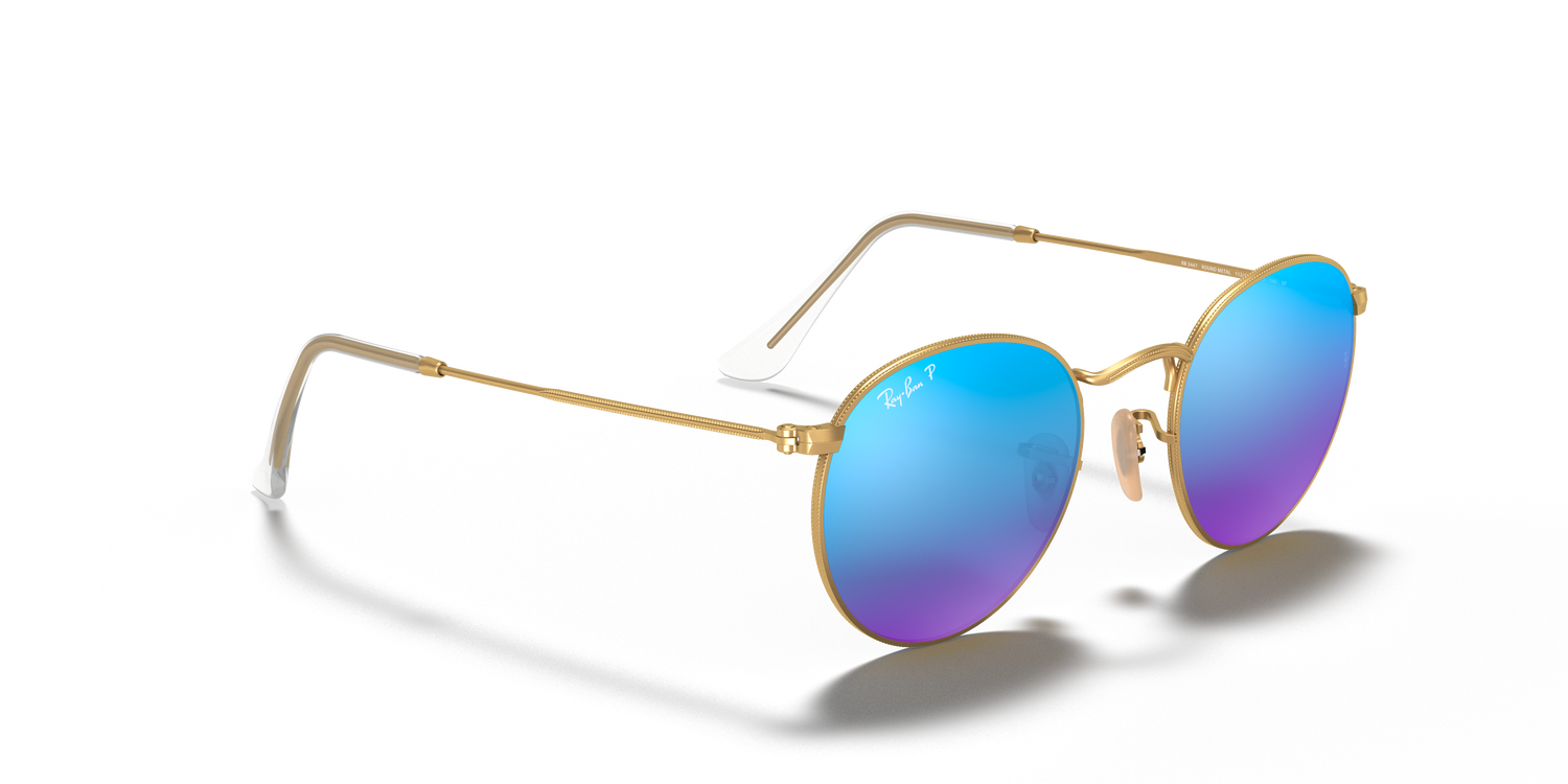 RAY-BAN RB3447 ROUND METAL 112/4L 50