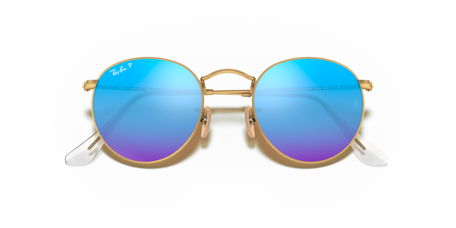 RAY-BAN RB3447 ROUND METAL 112/4L 50