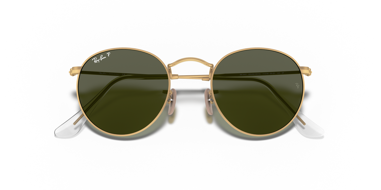 RAY-BAN RB3447 ROUND METAL 112/58 50