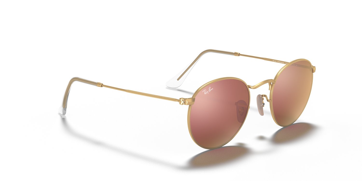 RAY-BAN RB3447 ROUND METAL 112/Z2 53