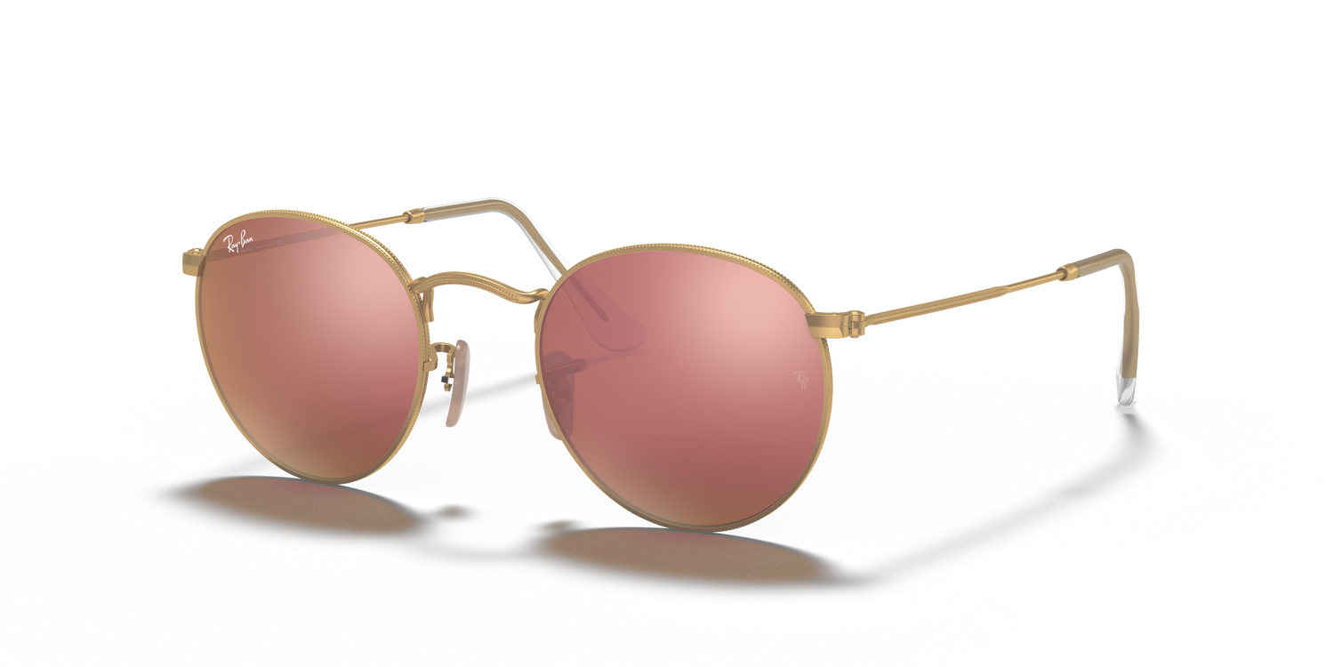 RAY-BAN RB3447 ROUND METAL 112/Z2 53