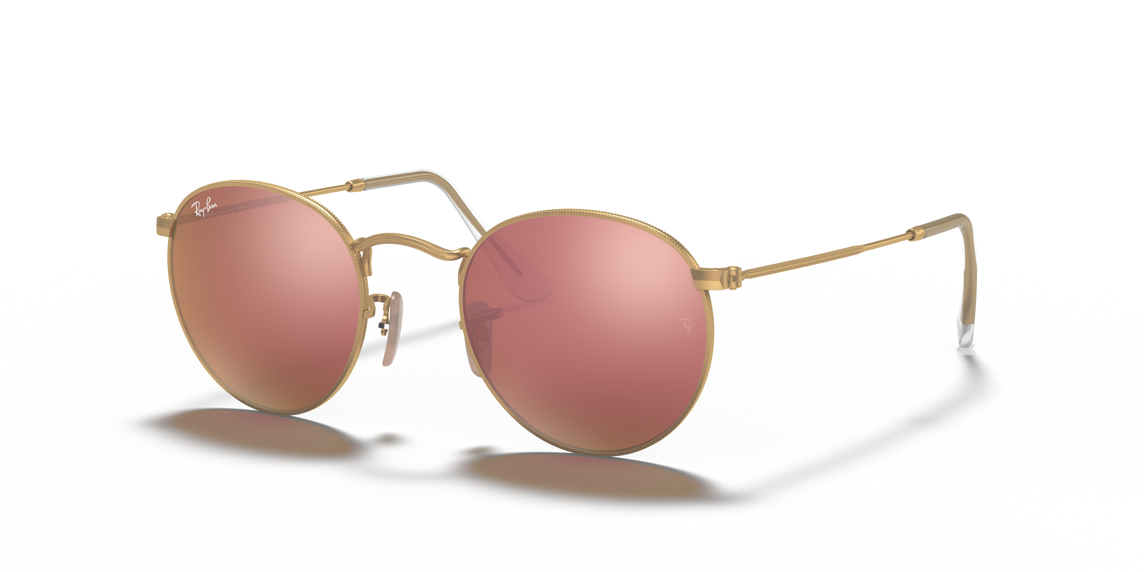 RAY-BAN RB3447 ROUND METAL 112/Z2 53