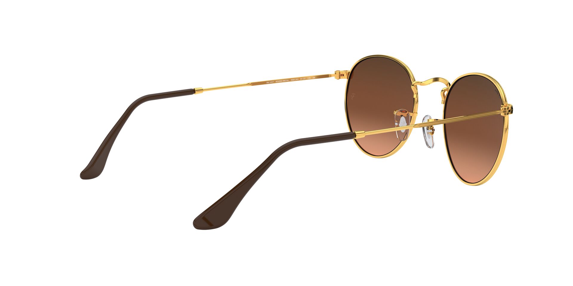 RAY-BAN RB3447 ROUND METAL 9001A5 50