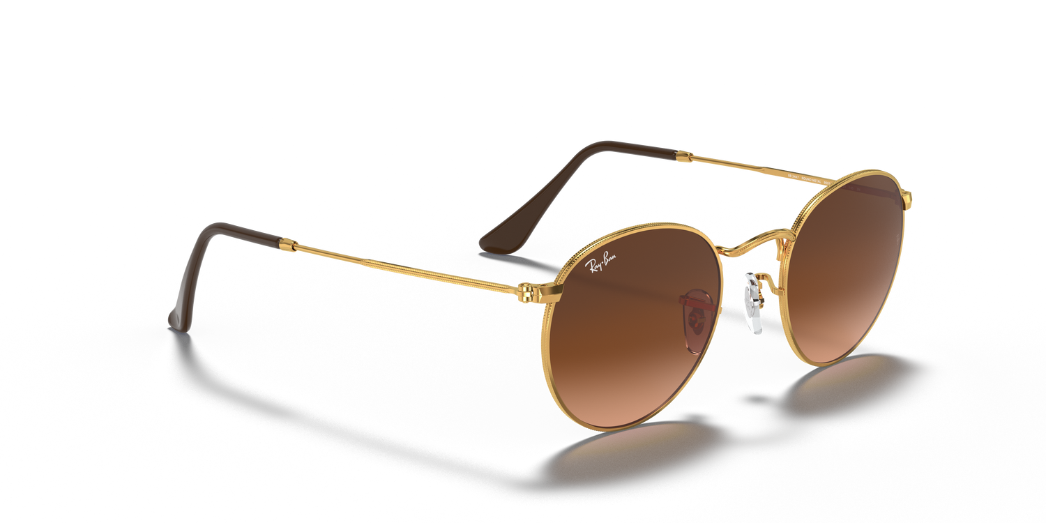 RAY-BAN RB3447 ROUND METAL 9001A5 50