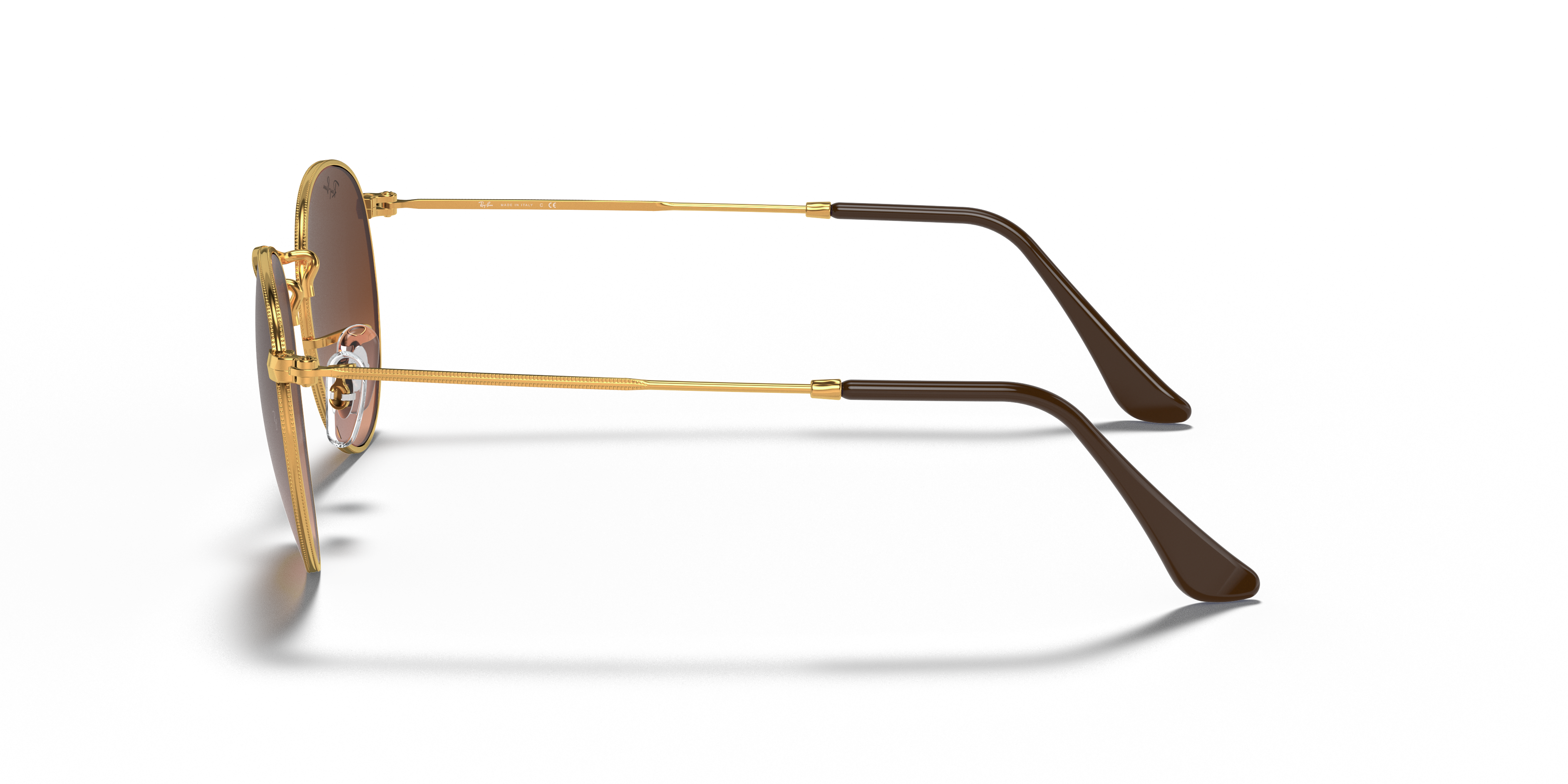 RAY-BAN RB3447 ROUND METAL 9001A5 53