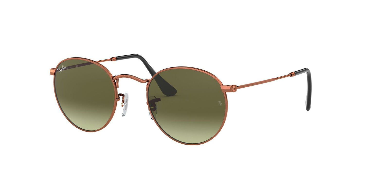 RAY-BAN RB3447 ROUND METAL 9002A6 47