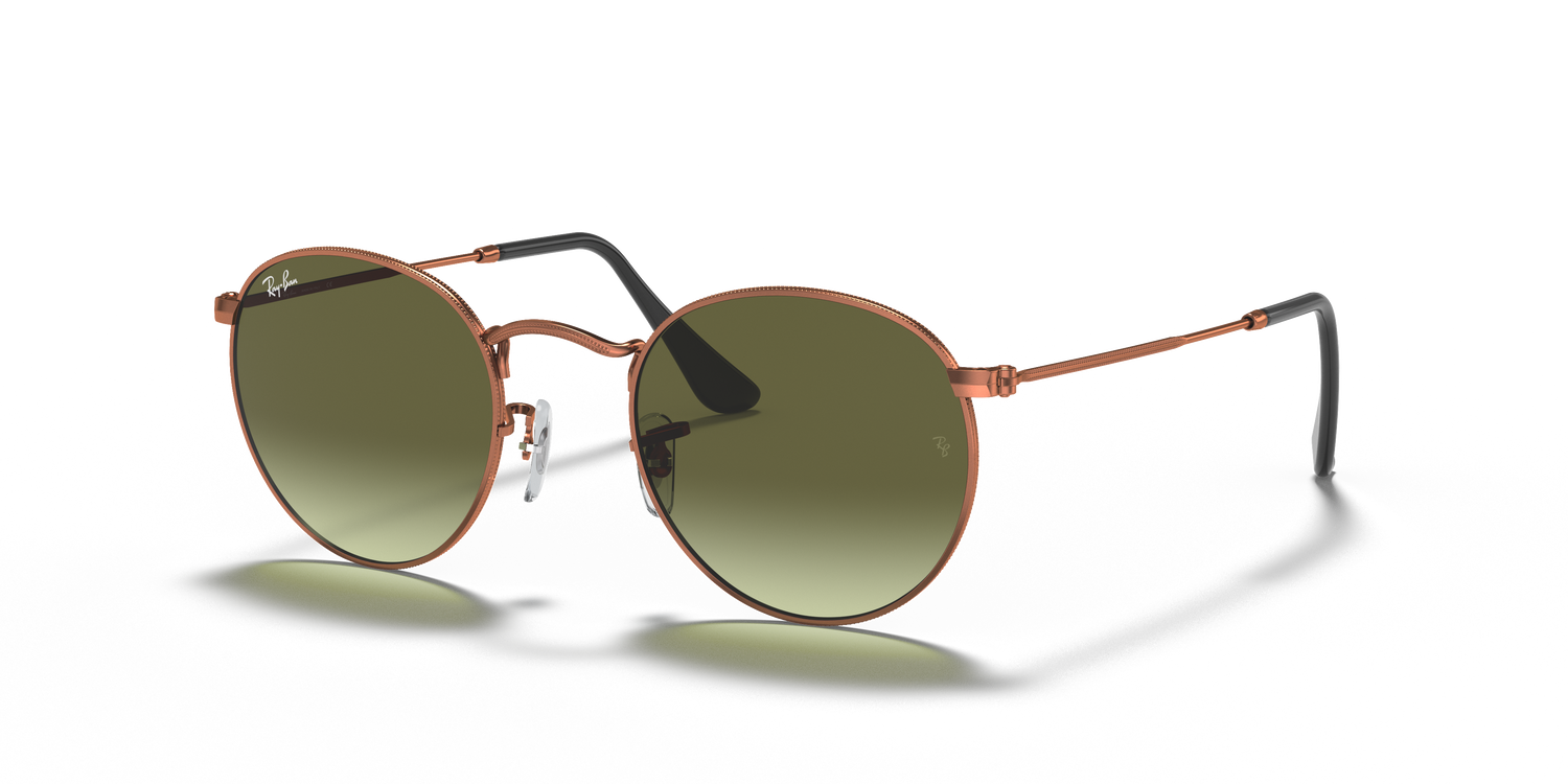 RAY-BAN RB3447 ROUND METAL 9002A6 50
