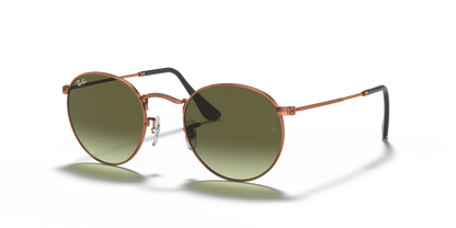 RAY-BAN RB3447 ROUND METAL 9002A6 53