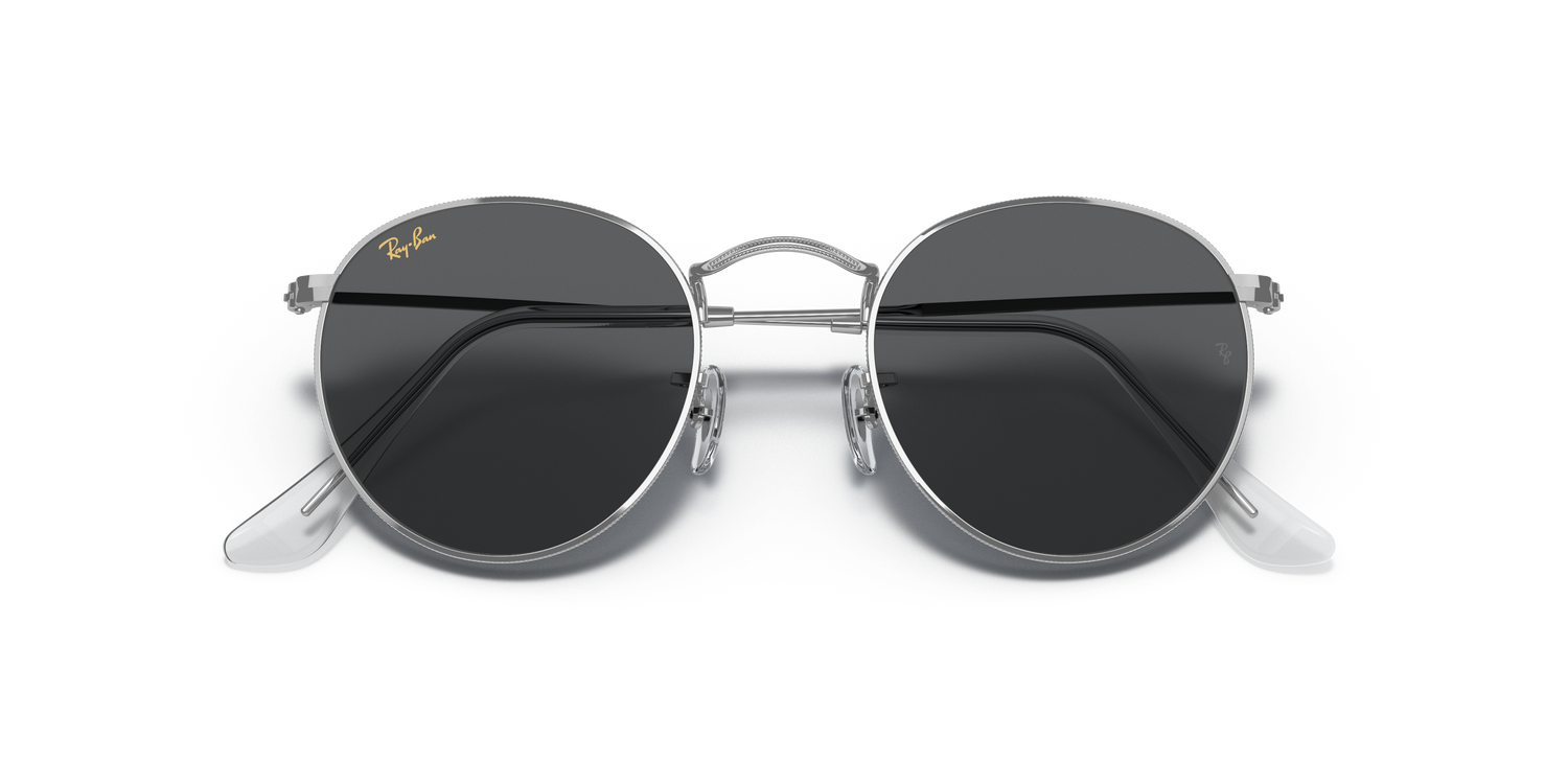 RAY-BAN RB3447 ROUND METAL 9198B1 53