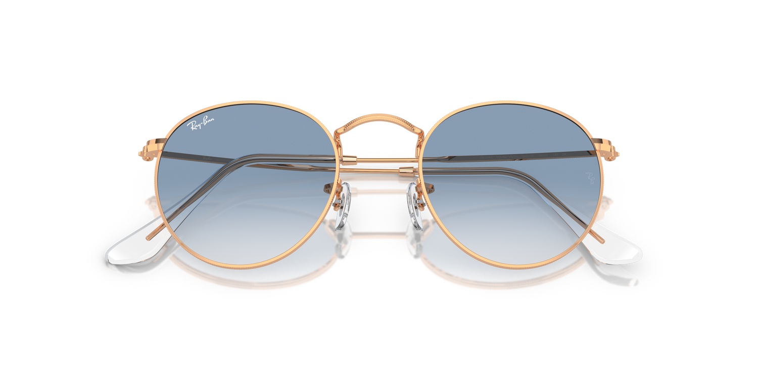 RAY-BAN RB3447 ROUND METAL 92023F 53