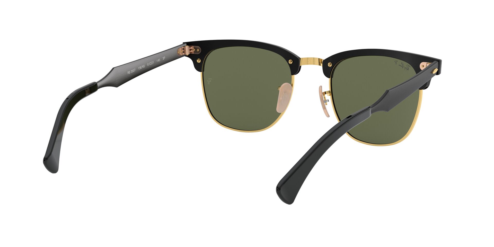 RAY-BAN RB3507 CLUBMASTER ALUMINUM 136/N5 51