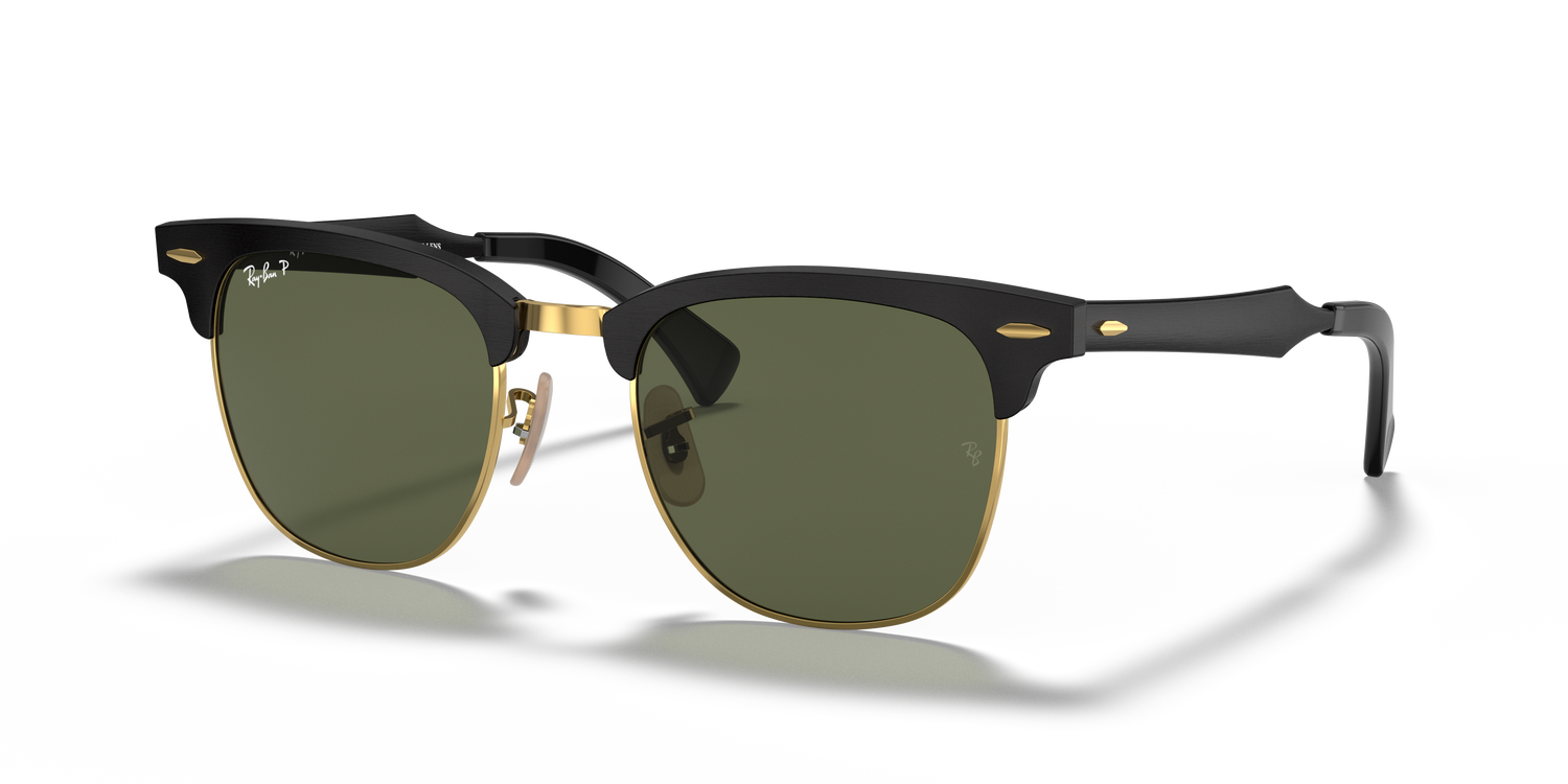 RAY-BAN RB3507 CLUBMASTER ALUMINUM 136/N5 51