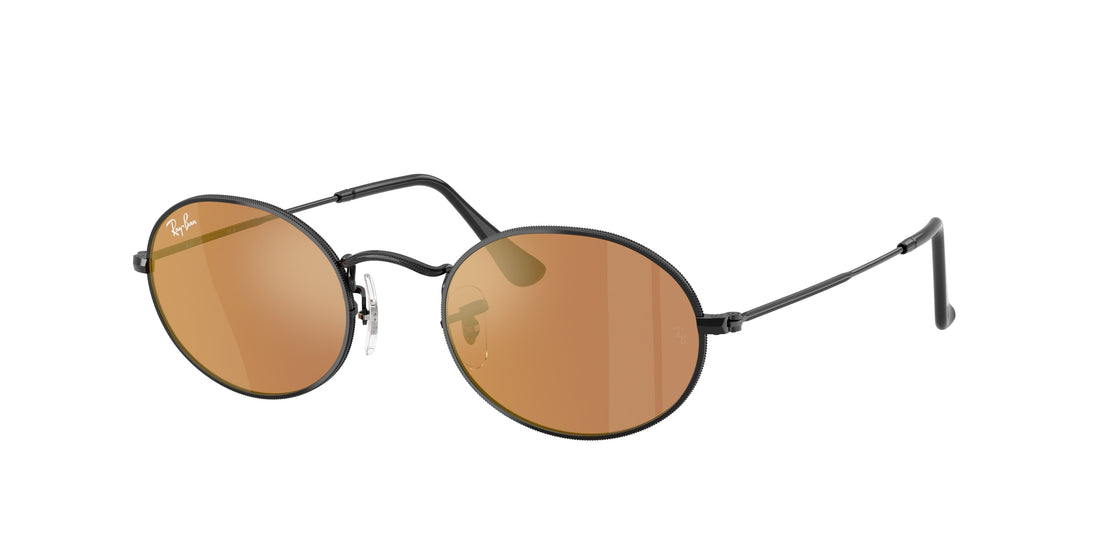 Óculos de sol ray-ban rb3547n oval 002/40 negro oval unisex tamanho 51mm - Vista principal