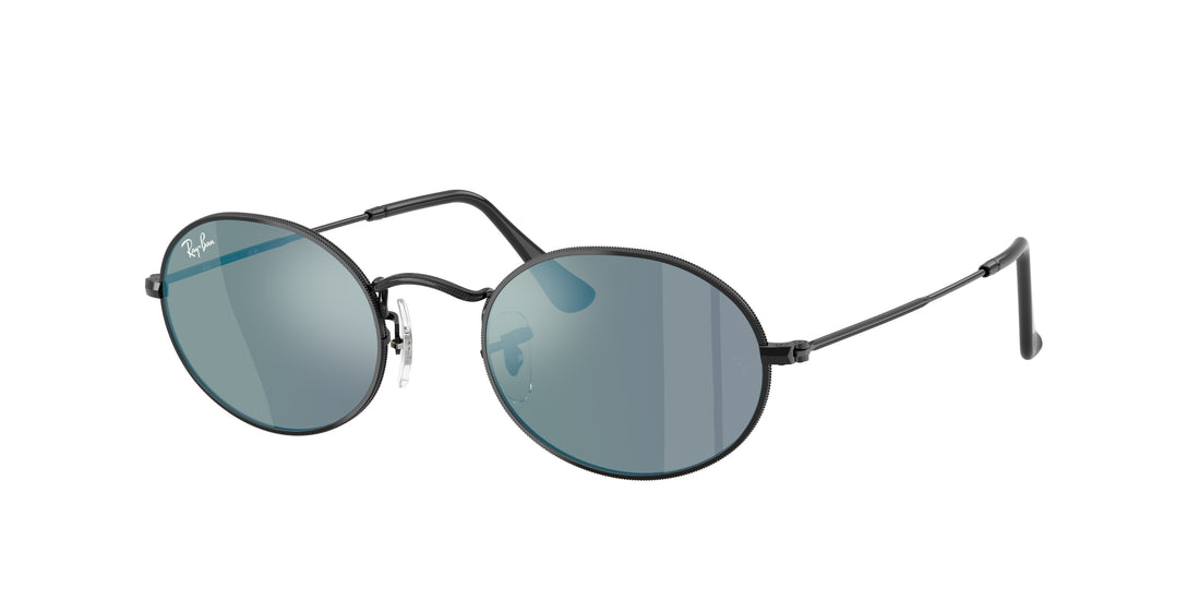 Óculos de sol ray-ban rb3547n oval 002/8o negro oval unisex tamanho 51mm - Vista principal