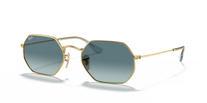 RAY-BAN RB3556N OCTAGONAL 91233M 53