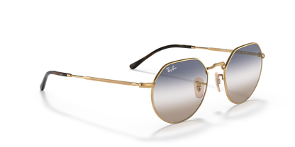 RAY-BAN RB3565 JACK 001/GD 53