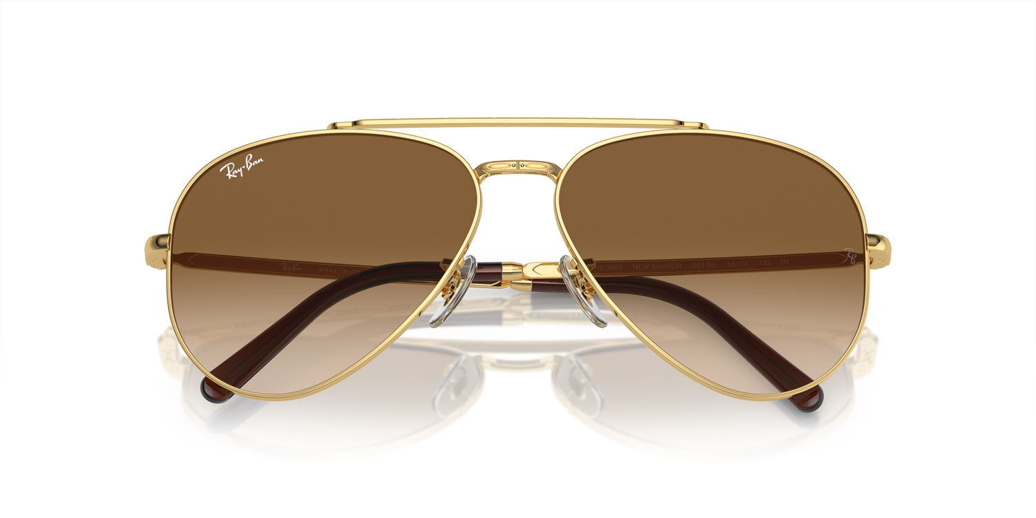 RAY-BAN RB3625 NEW AVIATOR 001/51 62