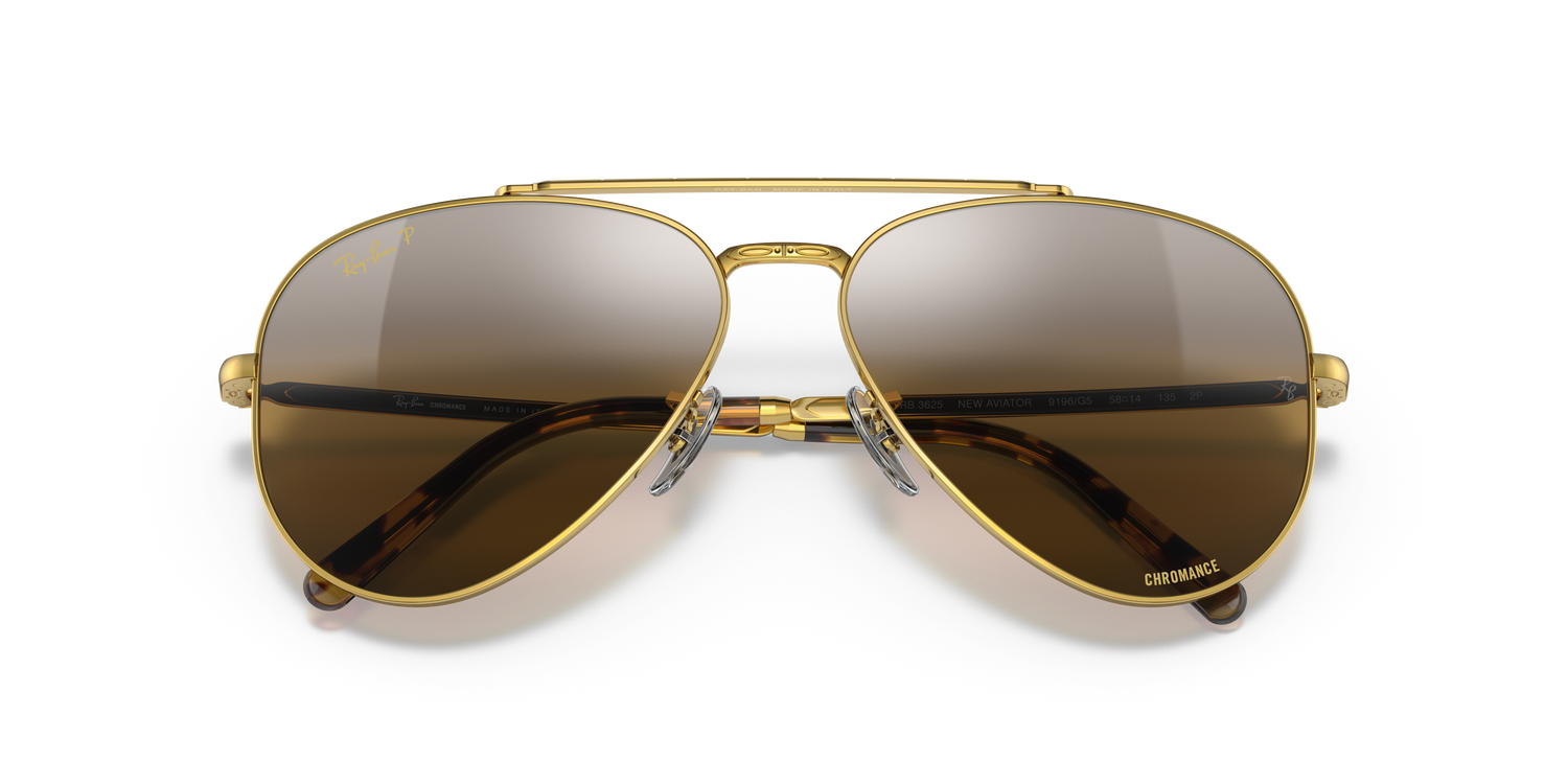 RAY-BAN RB3625 NEW AVIATOR 9196G5 62