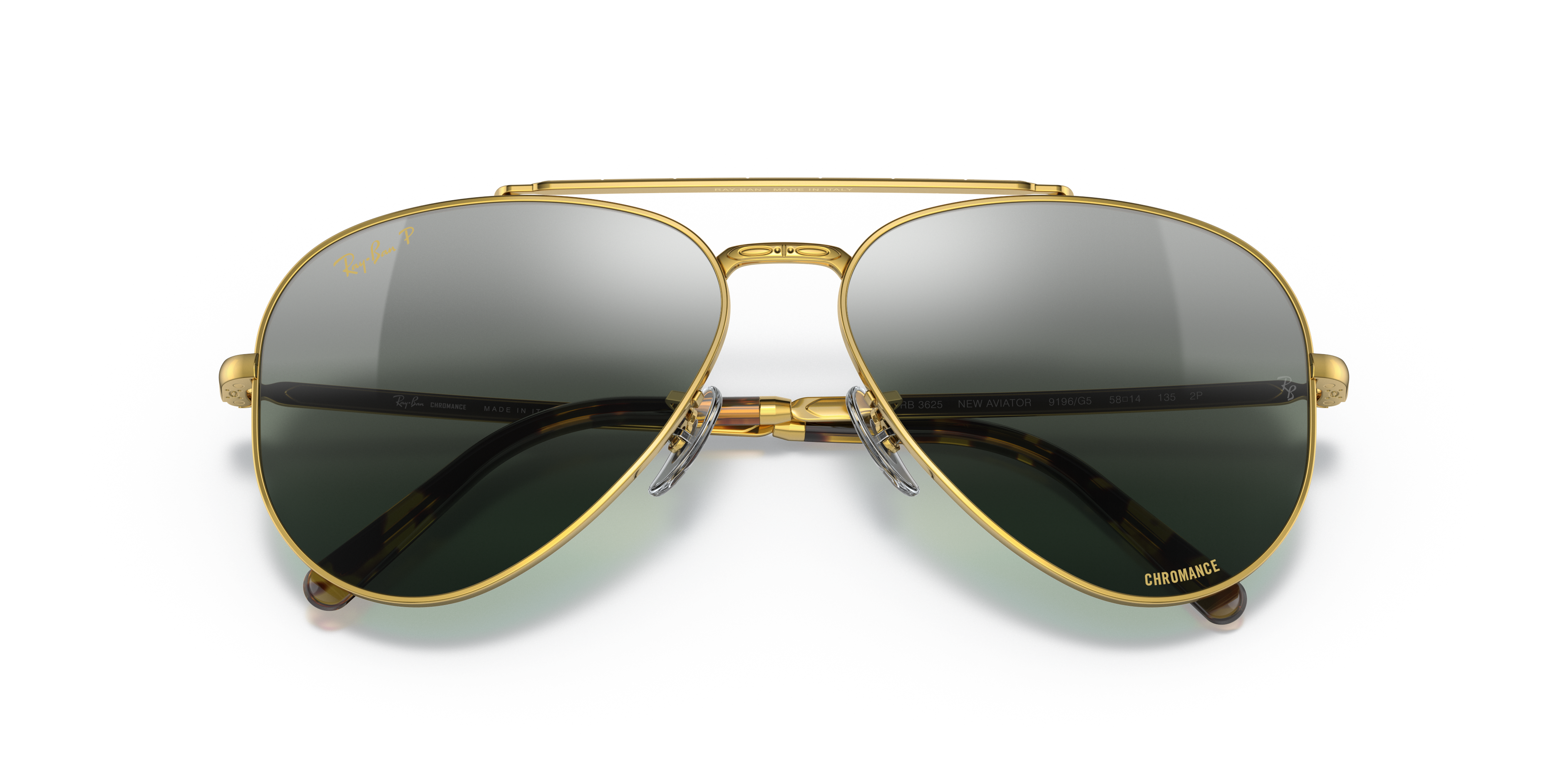 RAY-BAN RB3625 NEW AVIATOR 9196G6 58