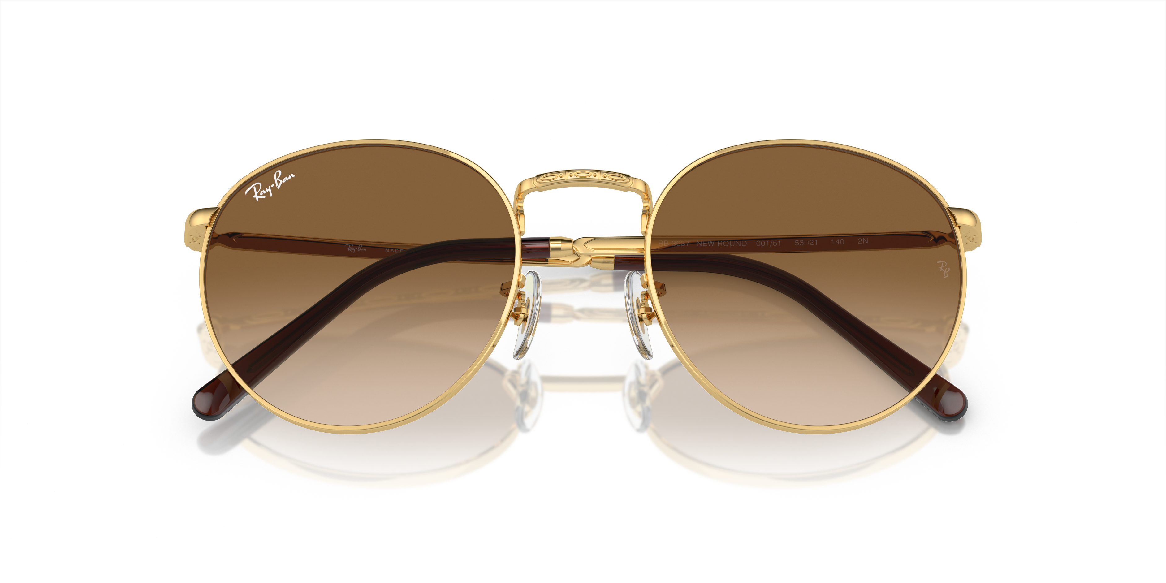 RAY-BAN RB3637 NEW ROUND 001/51 53