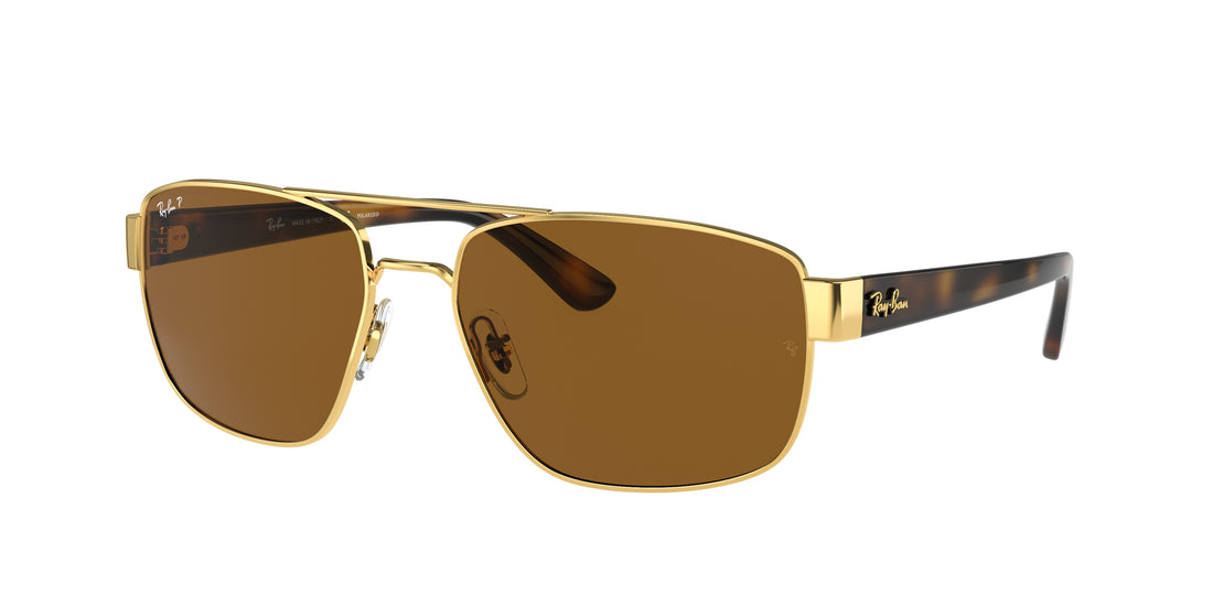 Óculos de sol ray-ban rb3663 001/57 masculino tamanho 60mm - Vista principal