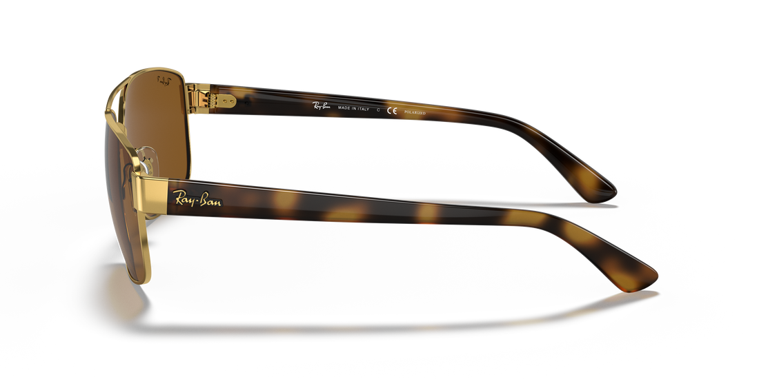 Óculos de sol ray-ban rb3663 001/57 masculino tamanho 60mm - Vista de detalhe