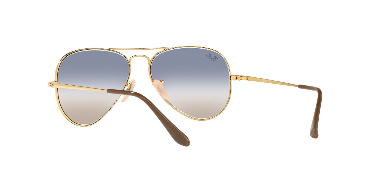 RAY-BAN RB3689 AVIATOR METAL II 001/GD 62