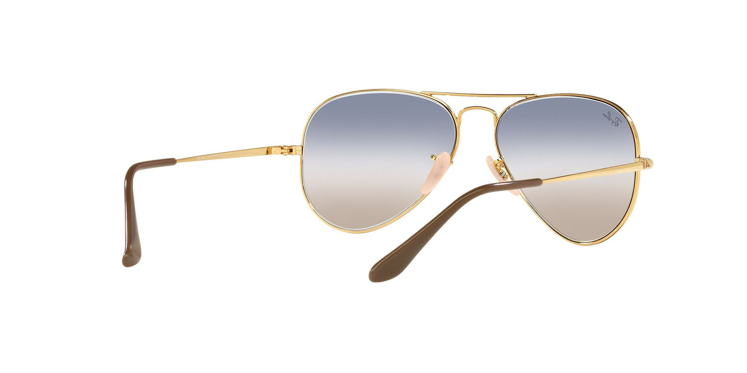 RAY-BAN RB3689 AVIATOR METAL II 001/GD 62