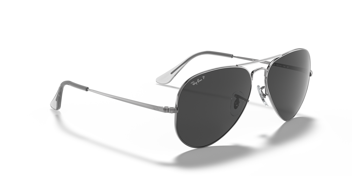 RAY-BAN RB3689 AVIATOR METAL II 004/48 58