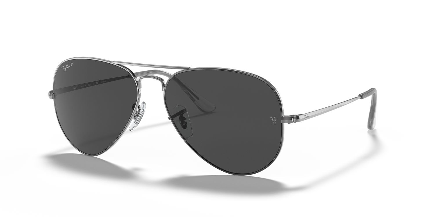RAY-BAN RB3689 AVIATOR METAL II 004/48 62