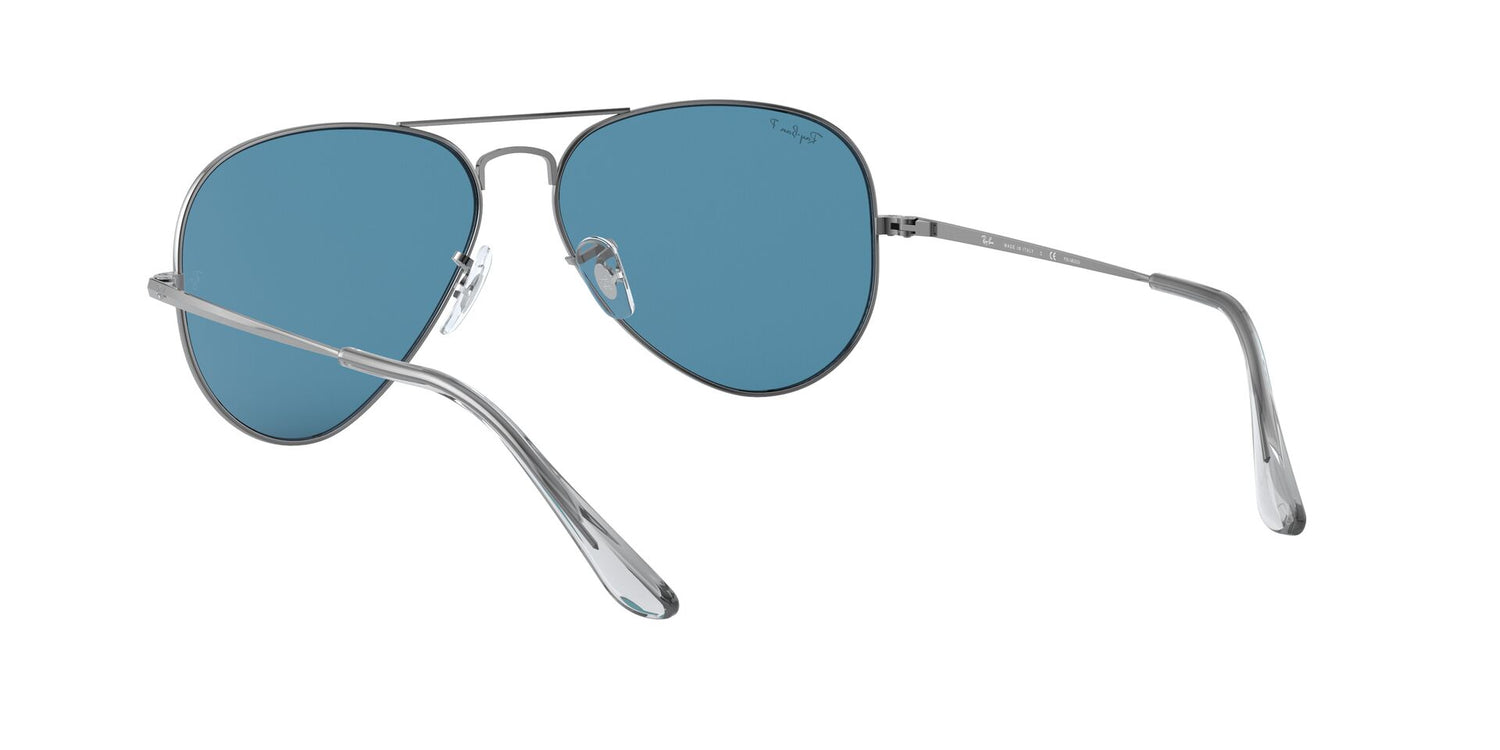 RAY-BAN RB3689 AVIATOR METAL II 004/S2 58