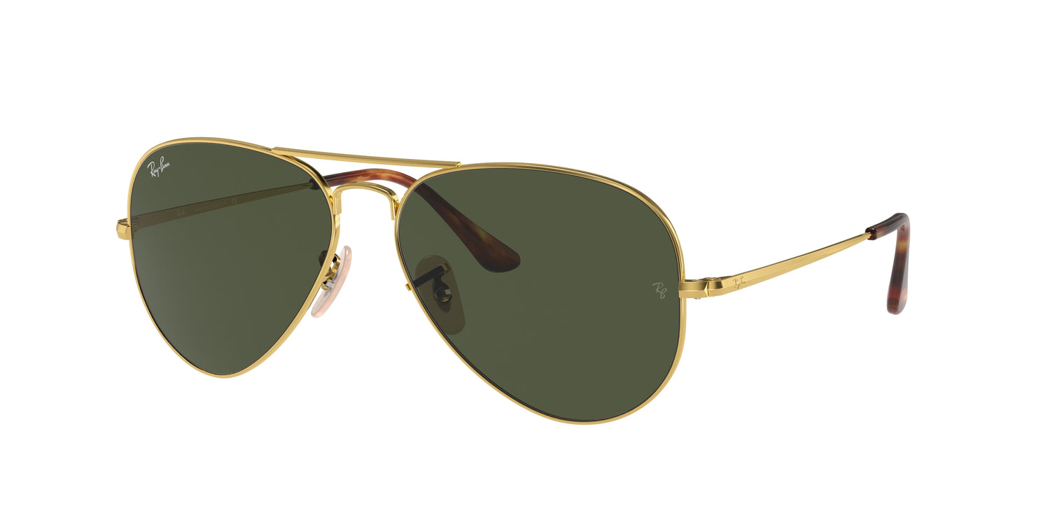 RAY-BAN RB3689 AVIATOR METAL II 914731 58