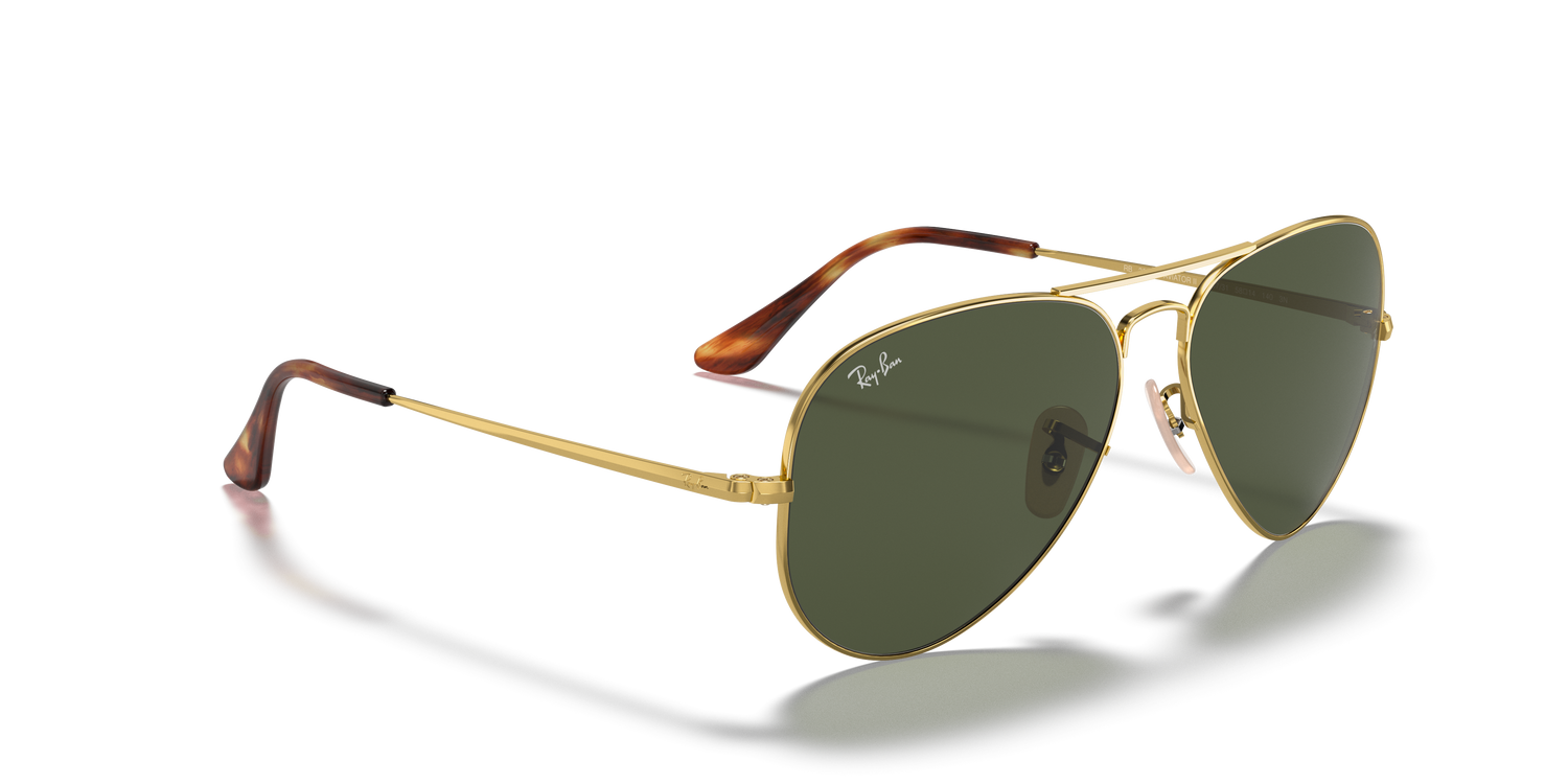RAY-BAN RB3689 AVIATOR METAL II 914731 58