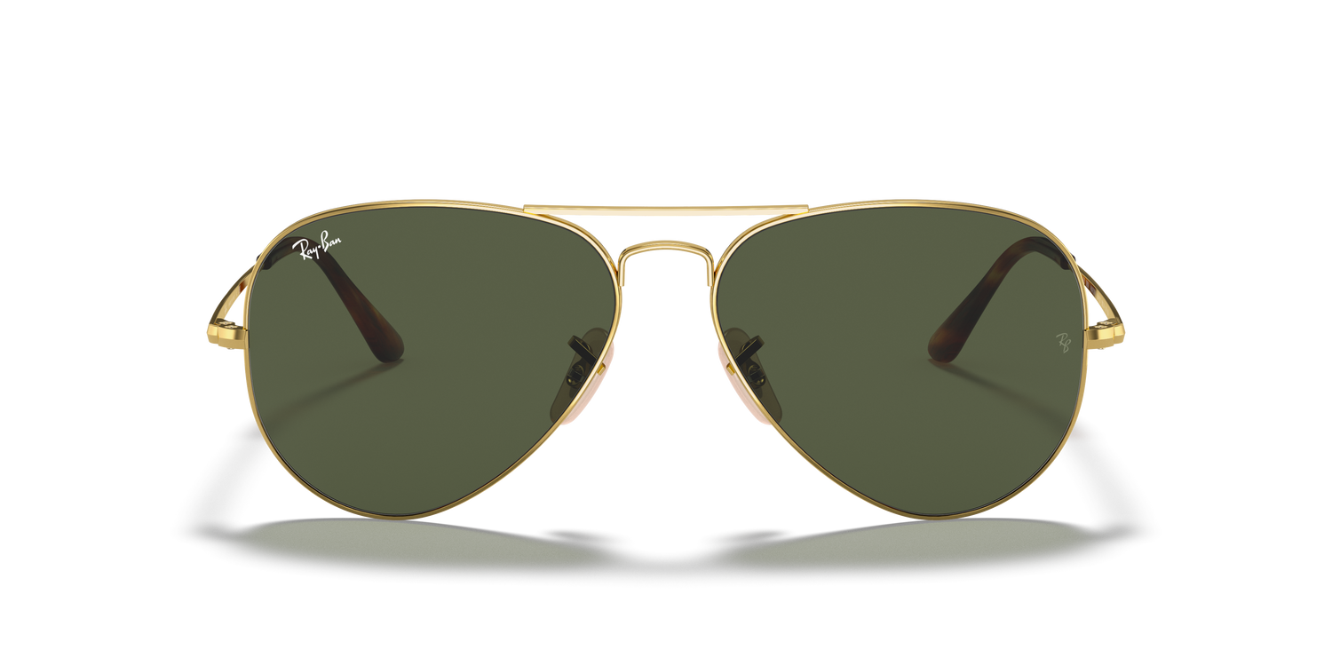 RAY-BAN RB3689 AVIATOR METAL II 914731 58