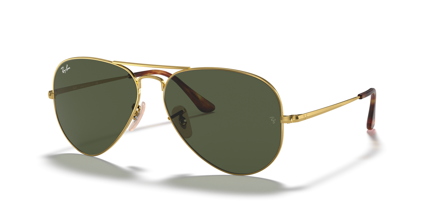 RAY-BAN RB3689 AVIATOR METAL II 914731 58