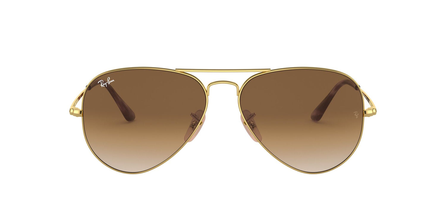 RAY-BAN RB3689 AVIATOR METAL II 914751 58