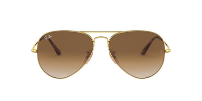 RAY-BAN RB3689 AVIATOR METAL II 914751 58