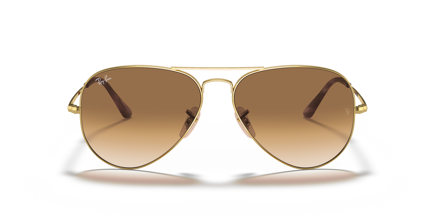 RAY-BAN RB3689 AVIATOR METAL II 914751 58