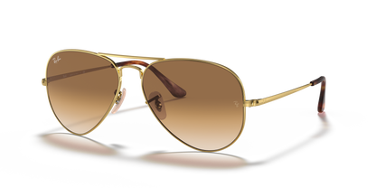 RAY-BAN RB3689 AVIATOR METAL II 914751 58