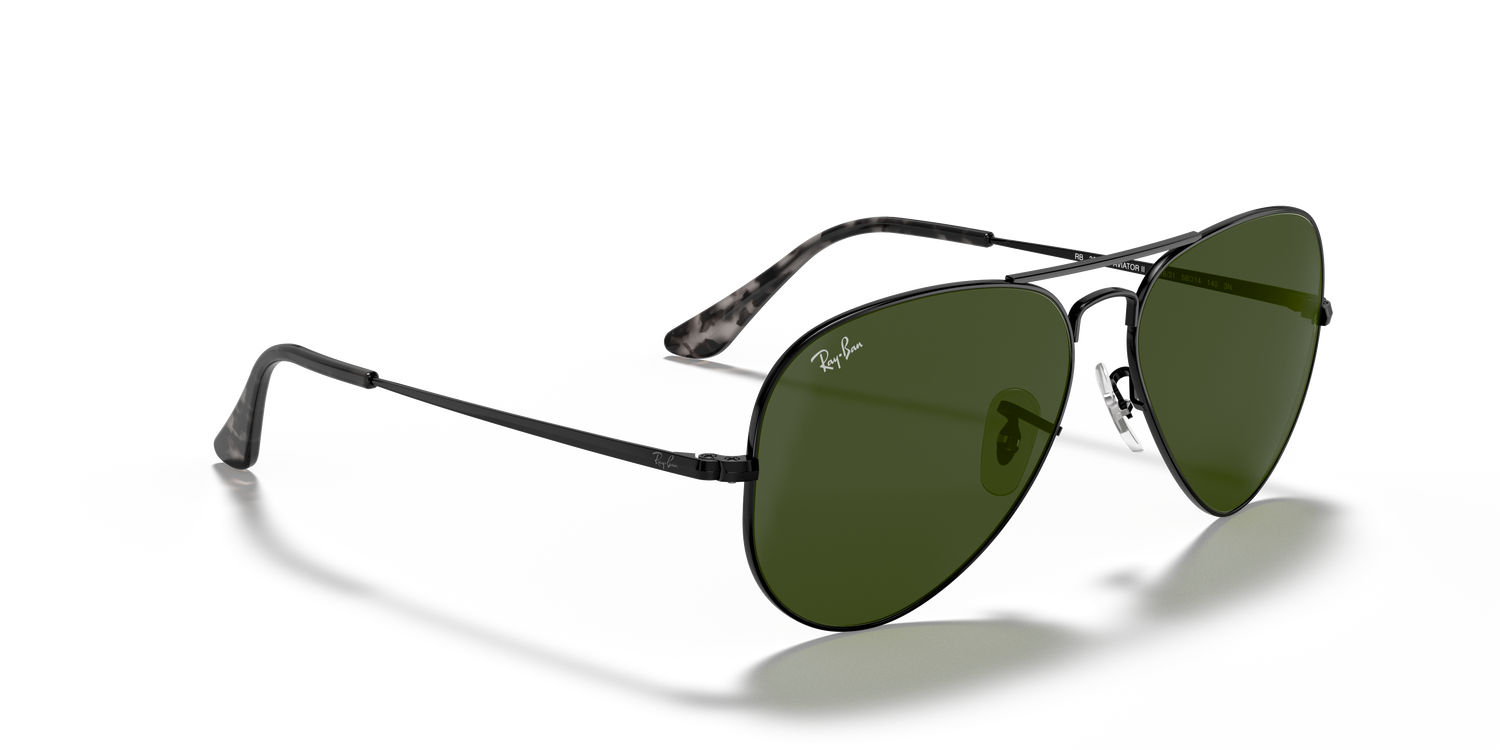 RAY-BAN RB3689 AVIATOR METAL II 914831 58