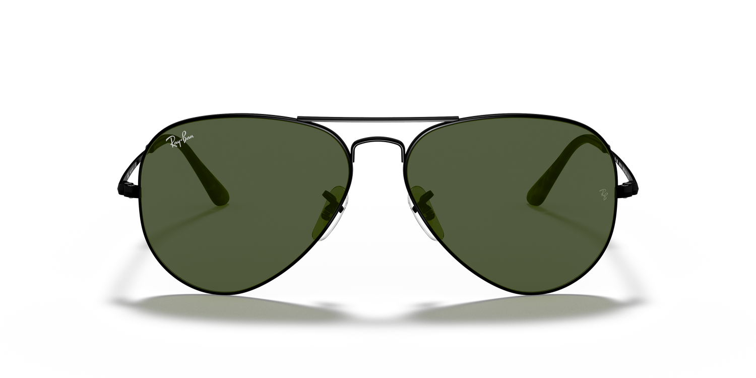 RAY-BAN RB3689 AVIATOR METAL II 914831 58