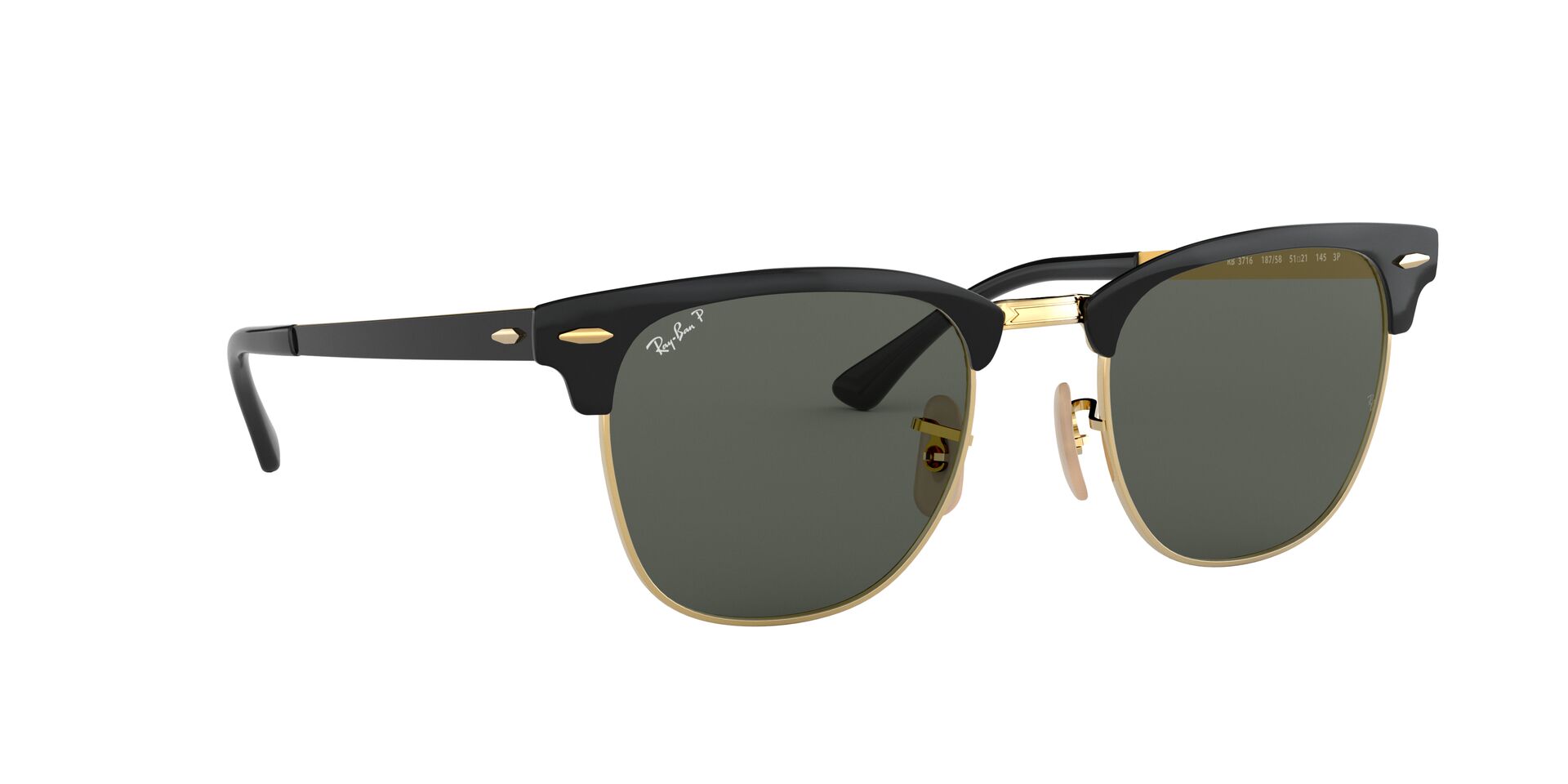 RAY-BAN RB3716 CLUBMASTER METAL 187/58 51