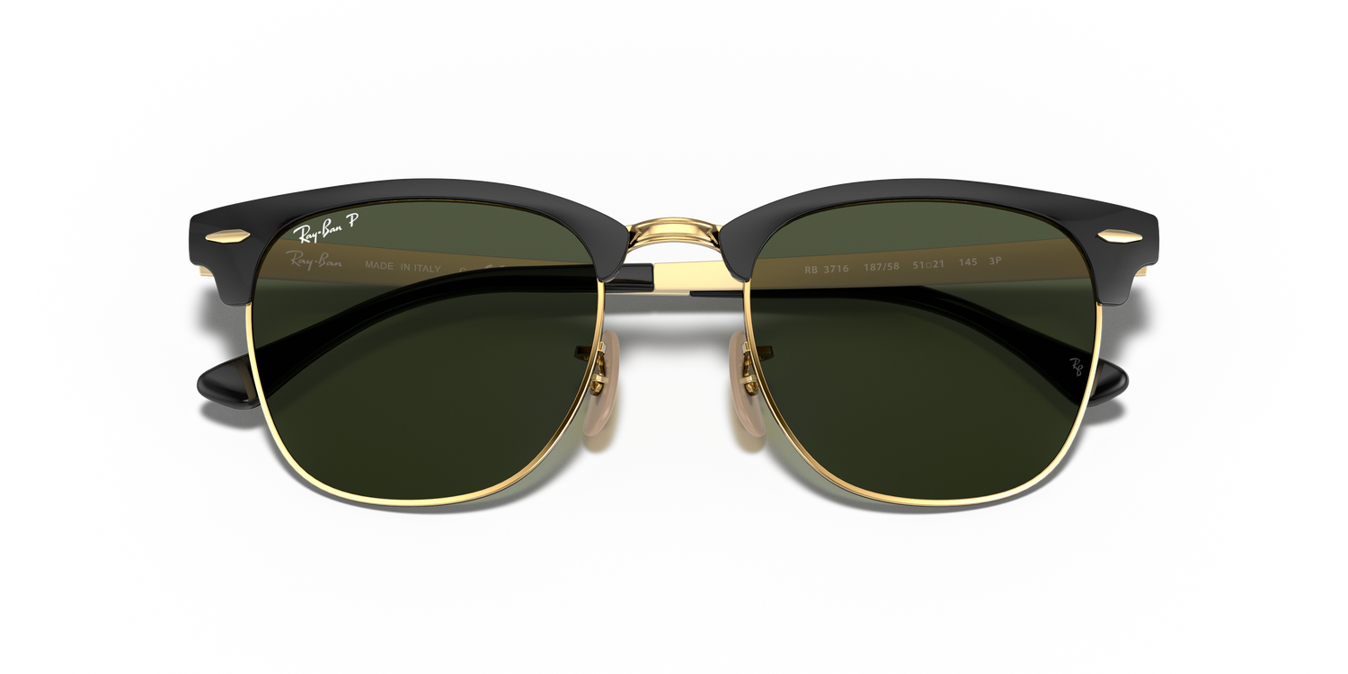 RAY-BAN RB3716 CLUBMASTER METAL 187/58 51