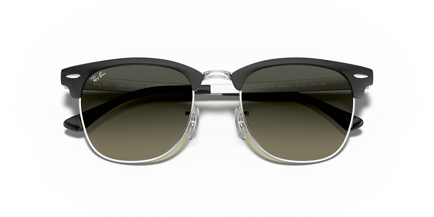RAY-BAN RB3716 CLUBMASTER METAL 900471 51