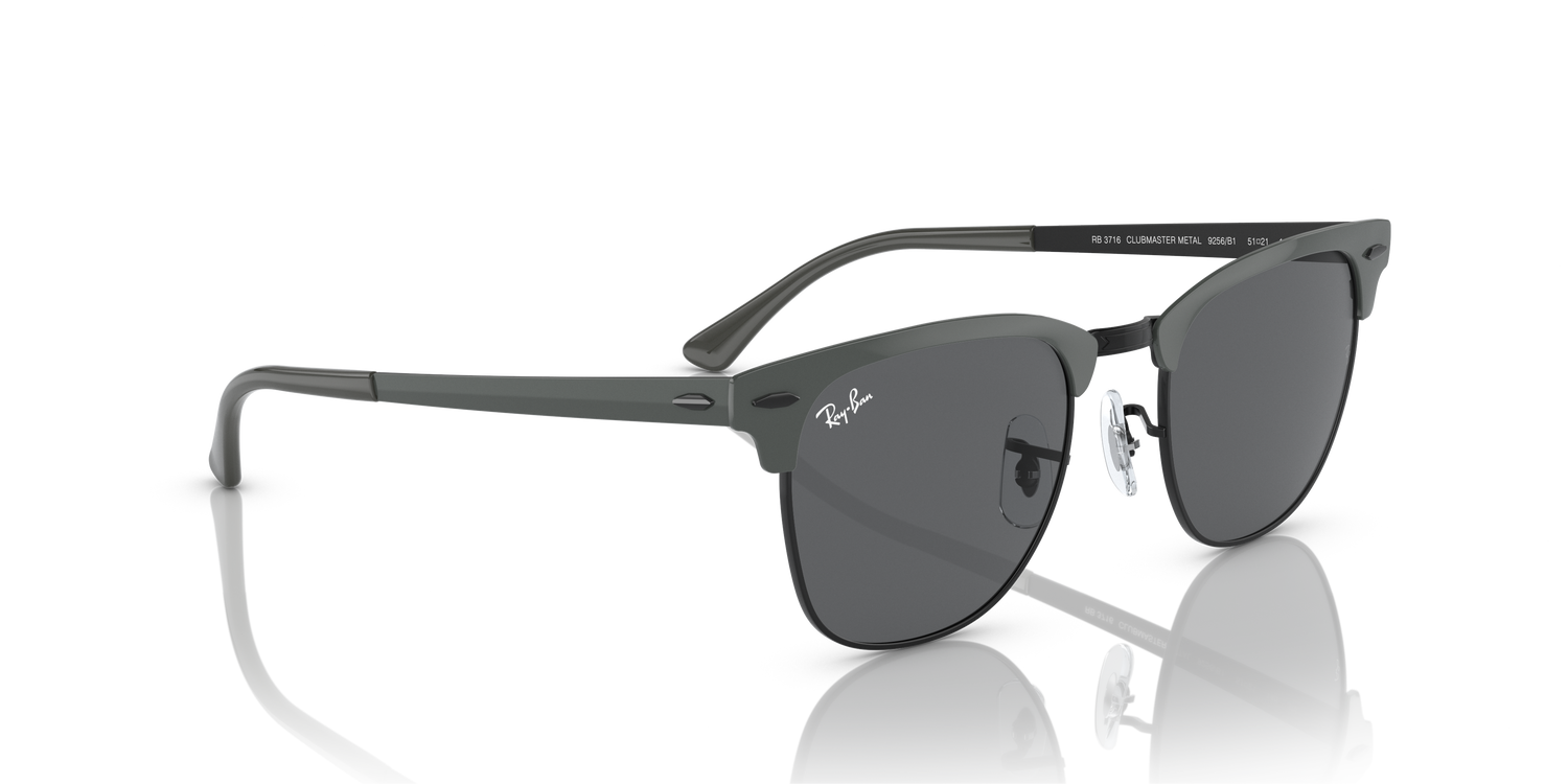 RAY-BAN RB3716 CLUBMASTER METAL 9256B1 51