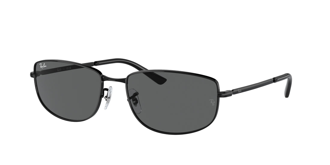 Óculos de sol ray-ban rb3732 002/b1 negro irregular unisex tamanho 59mm - Vista principal